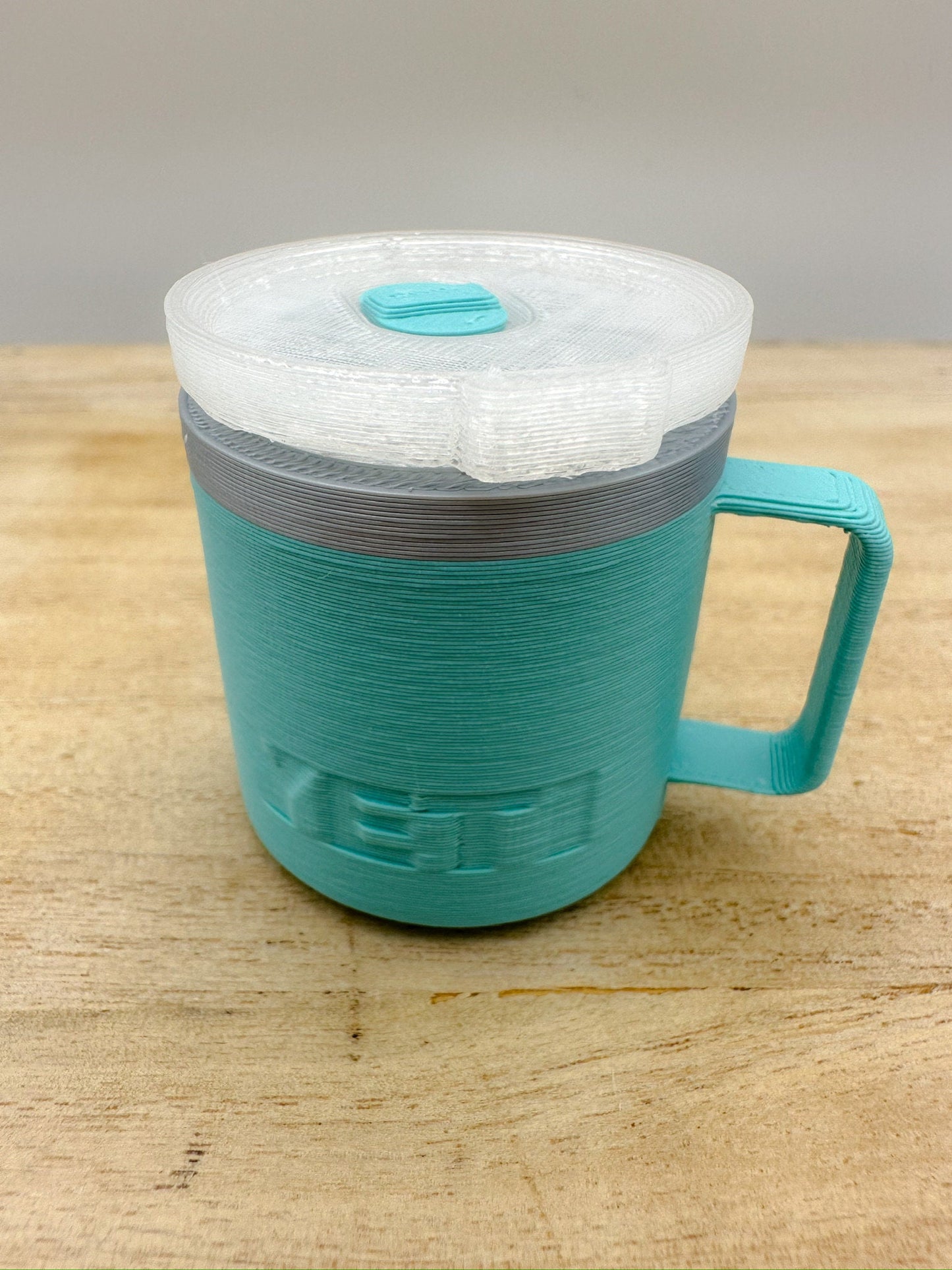 YETI Mug Keychain: Mini Storage Pill Container