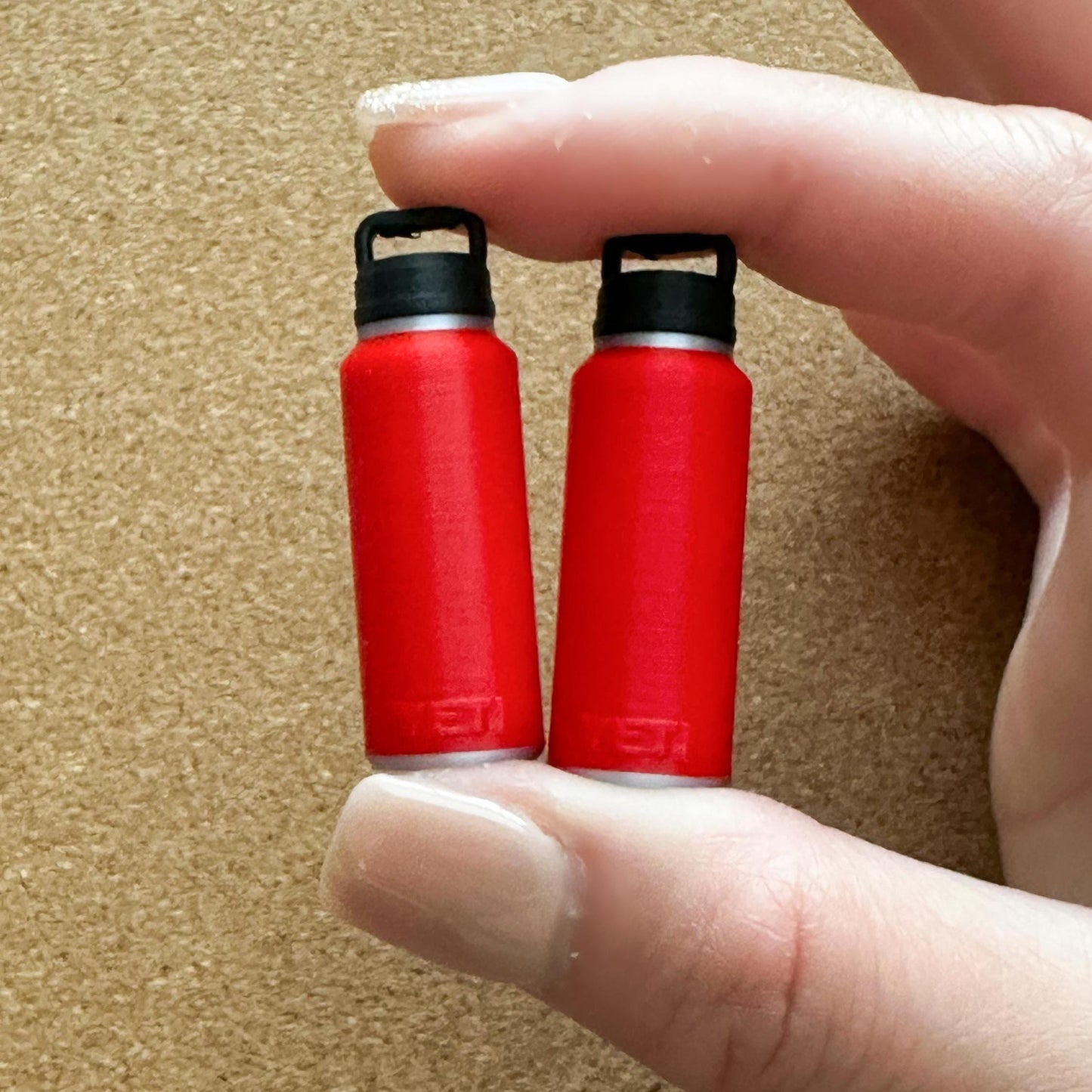 Mini Tumbler and Water Bottle Earrings, Cute Jewelry Gift, Bag Lover Accessory