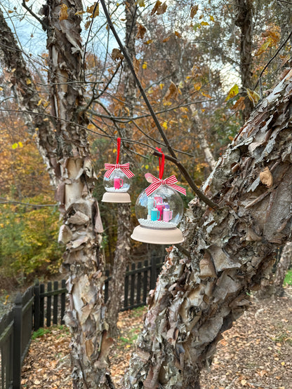 Snow Globe Stanley Tumbler Ornament | 2025 Stanley-Inspired Christmas Ornament