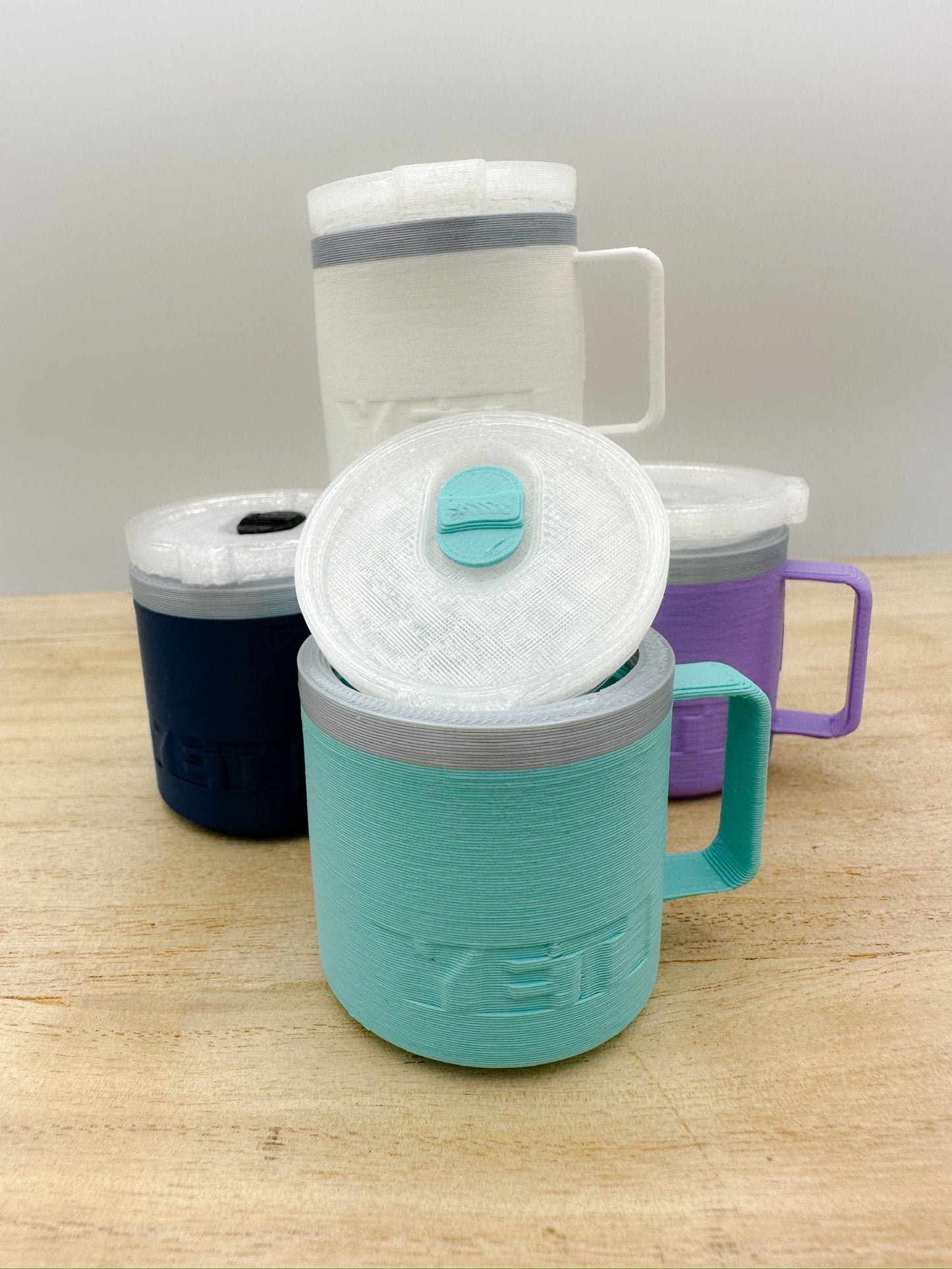 YETI Mug Keychain: Mini Storage  Pill Container