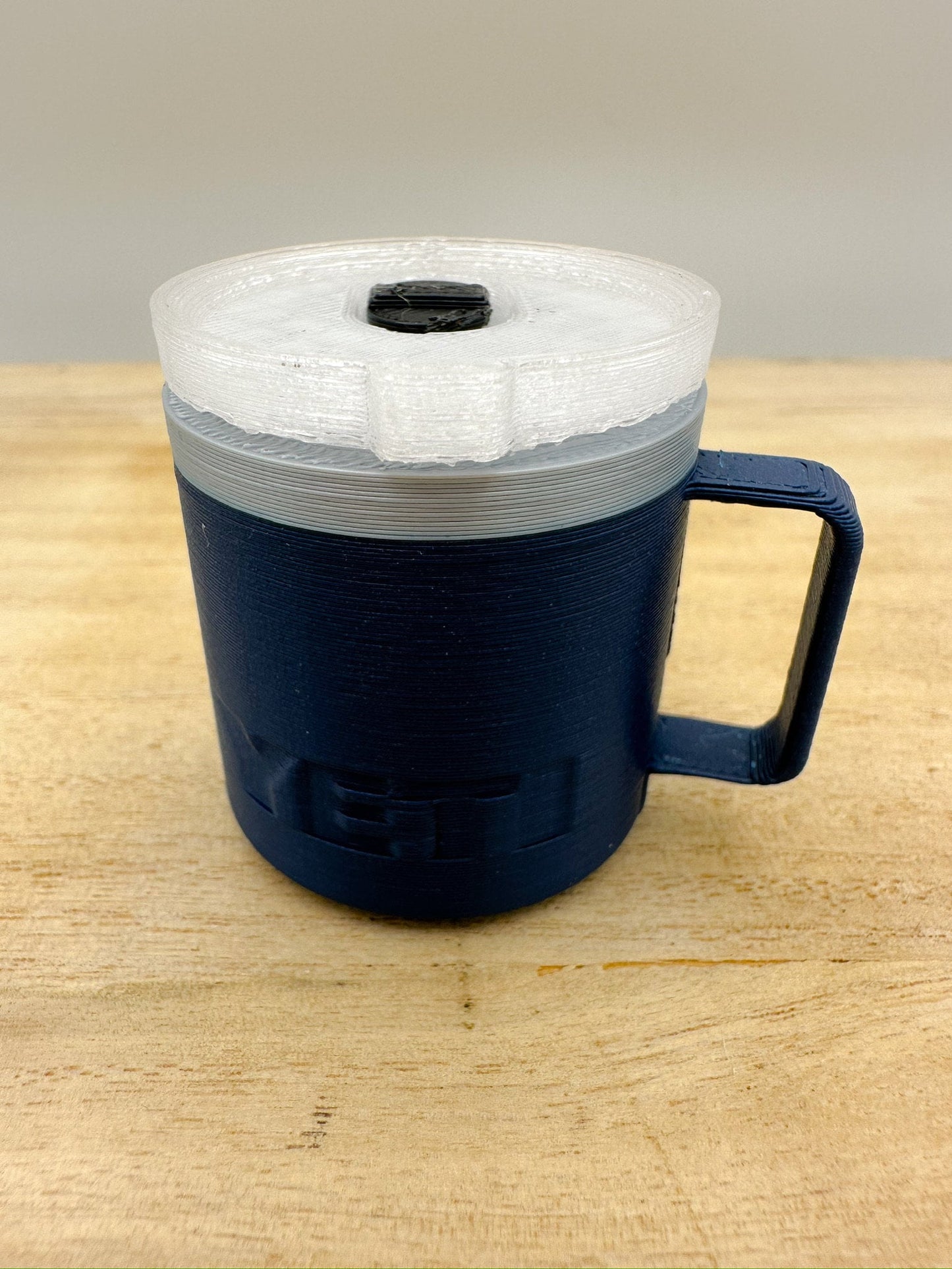 YETI Mug Keychain: Mini Storage  Pill Container