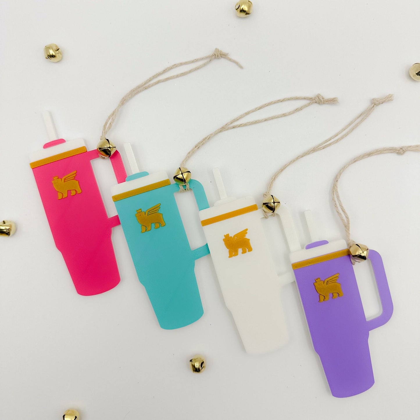 Stanley 2D Ornament Set of 4: Holiday ornaments