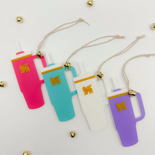 Stanley 2D Ornament Set of 4: Holiday ornaments