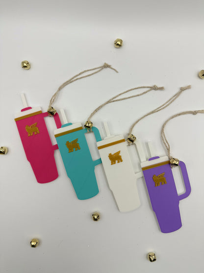 Customizable 2D Gift Tag Stanley Ornament: Holiday Tag