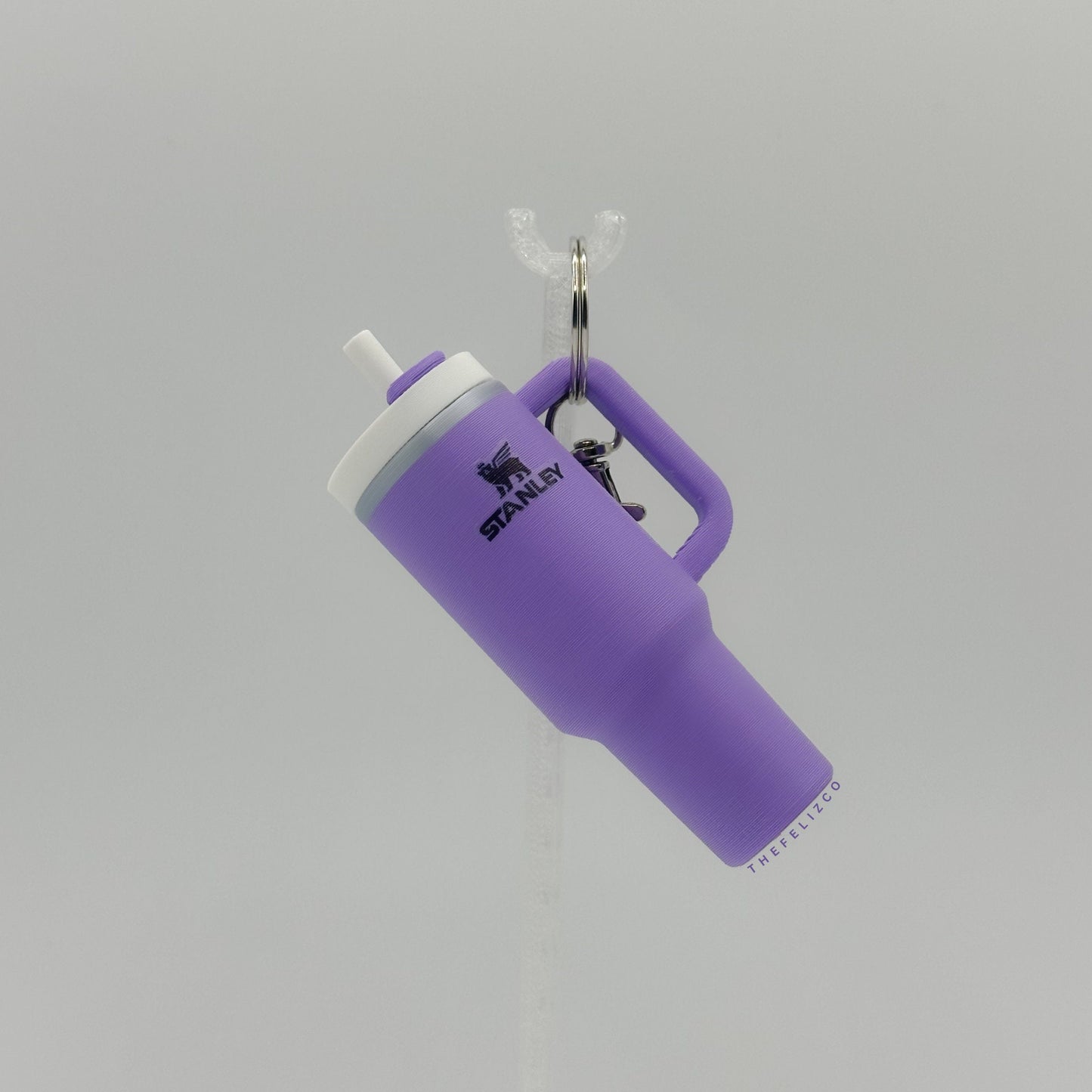 Mini Stanley Keychain Chapstick Holder | Original Tumbler Lip Balm Storage | 3d Printed