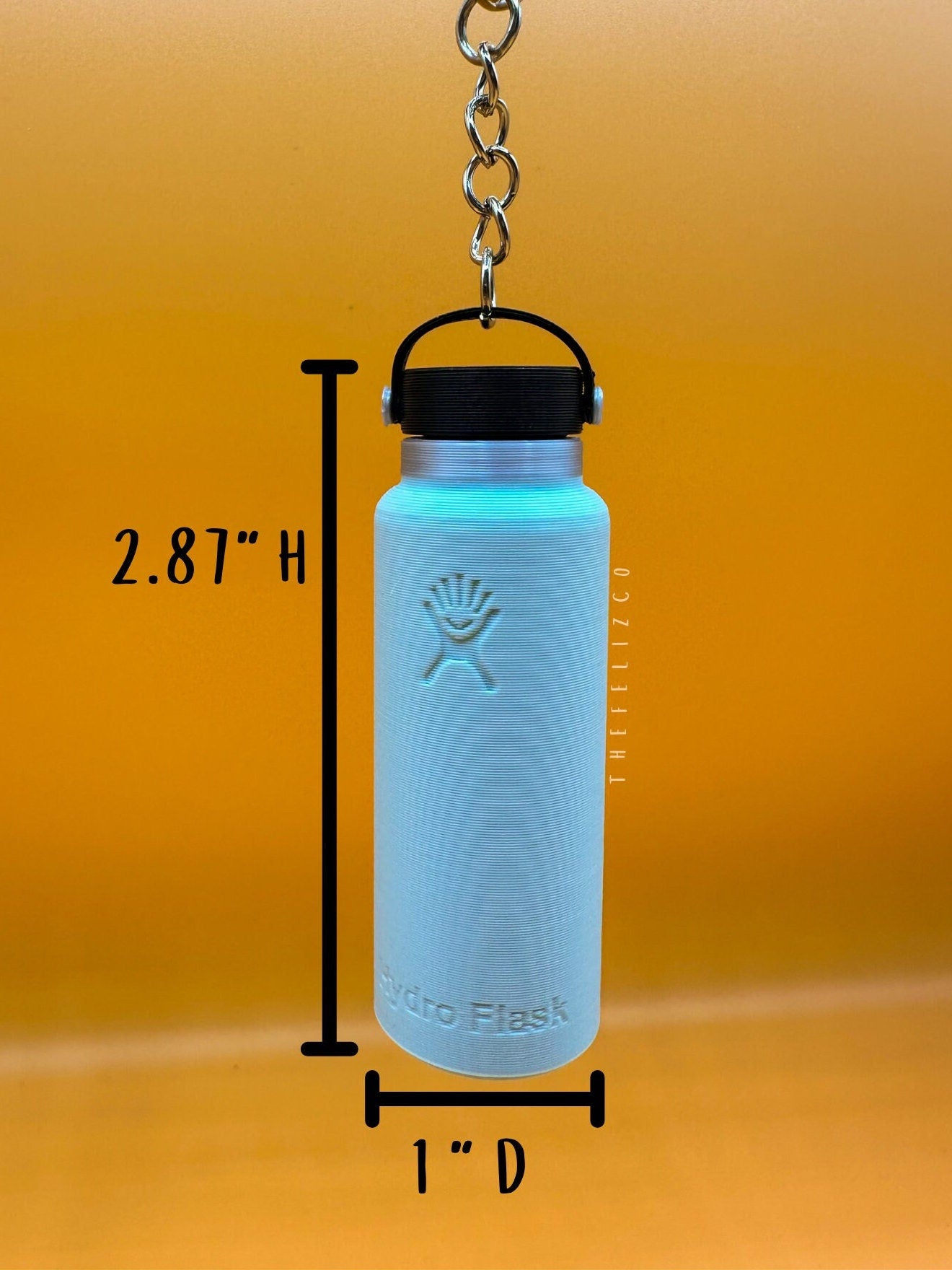 Hydro Flask Mini Lip Balm Keychain | On The Go Storage | Custom keychain | Travel Gift