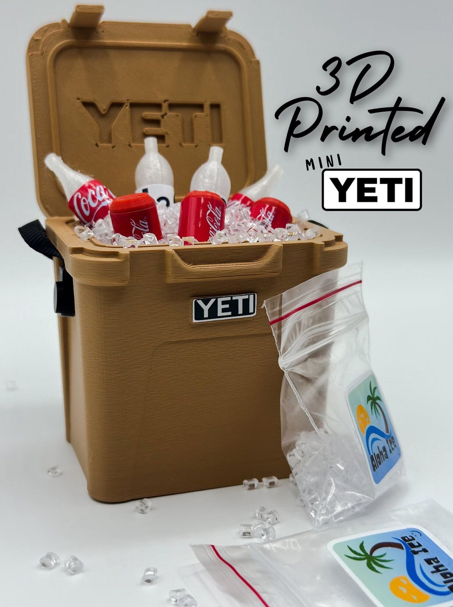 Miniature Yeti Cooler Roadie | 3D Printed |1:6 Scale