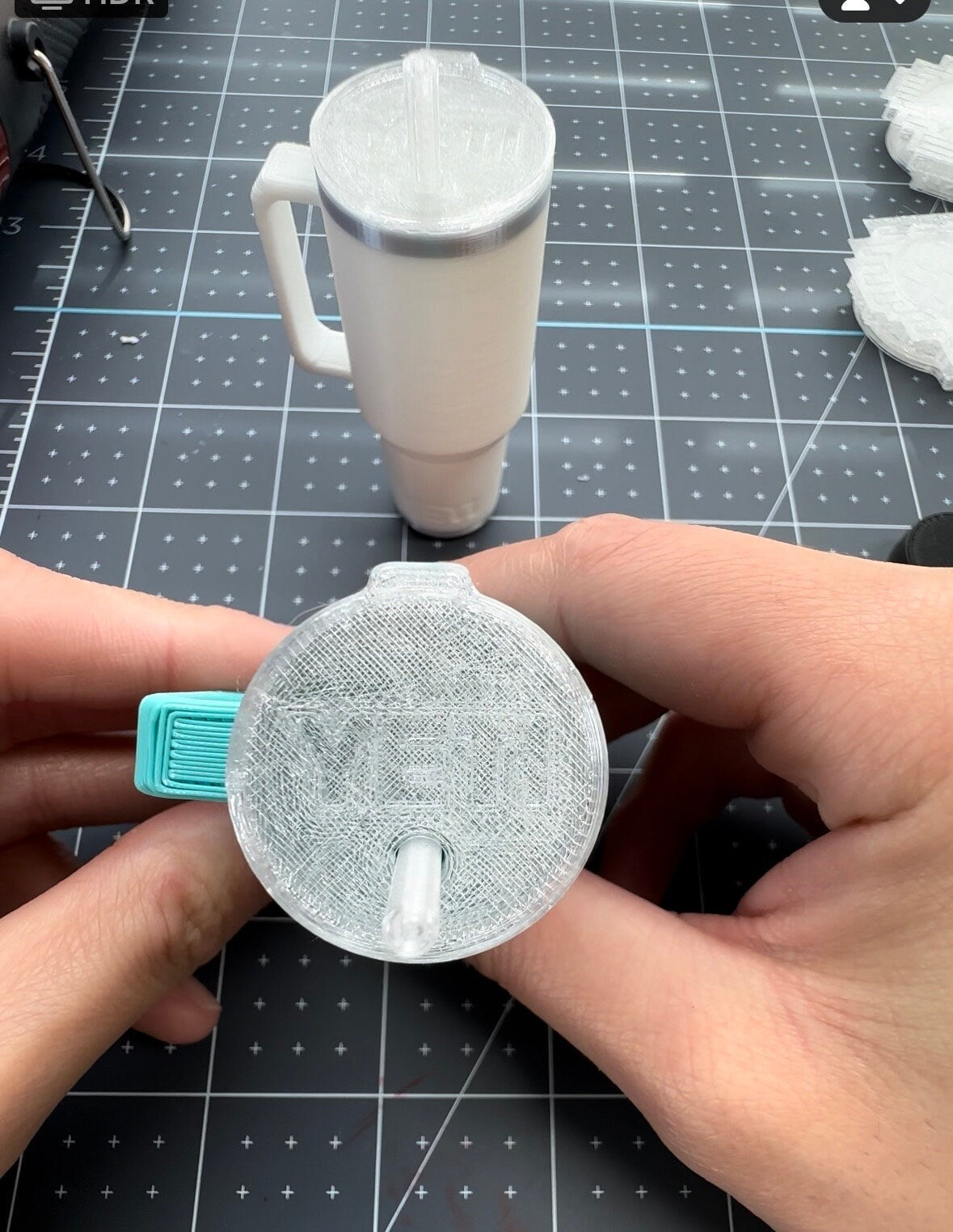 YETI Rambler Handle Tumbler Keychain | 3D Printed