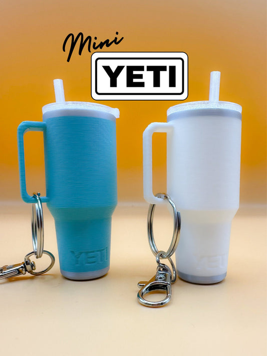 YETI Rambler Handle Tumbler Keychain | 3D Printed