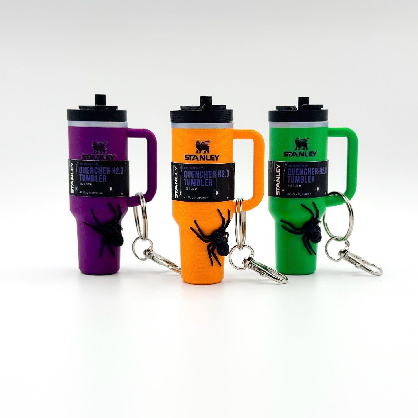 Halloween Stanley Tumbler Keychain: 3D Printed Miniature