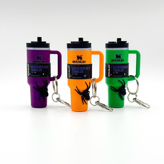 Halloween Stanley Tumbler Keychain: 3D Printed Miniature