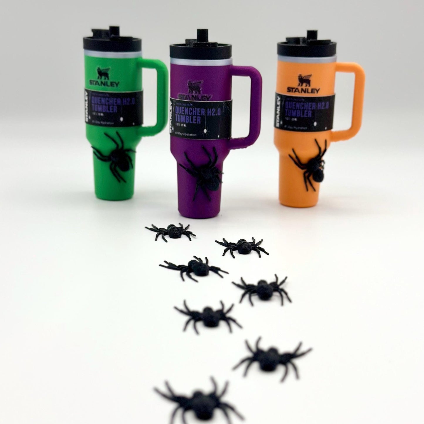 Halloween Stanley Tumbler Keychain: 3D Printed Miniature