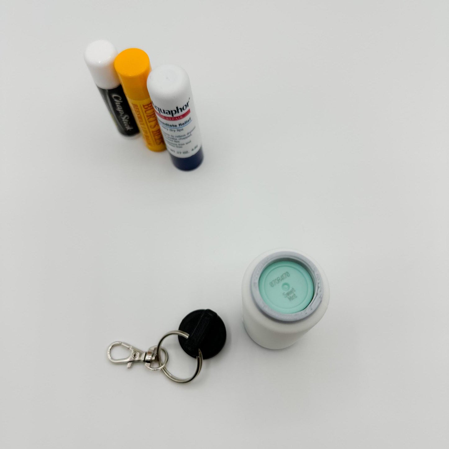 Yeti Tumbler Keychain Chapstick Holder | 3D Printed | Lip Balm Accessory | Travel Gift