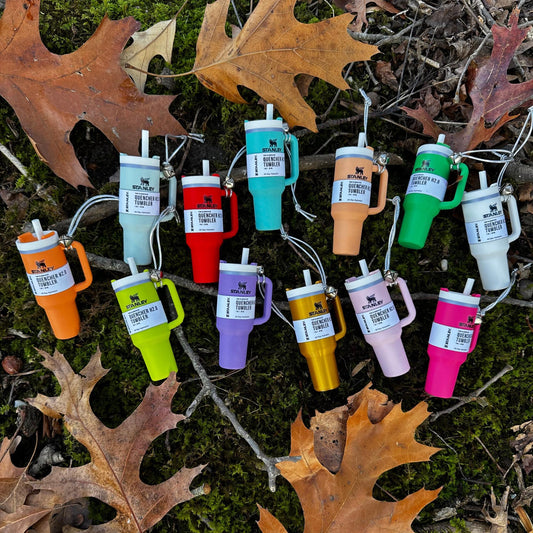 Mini 3D Printed Stanley Tumbler Ornament: Fidget Toy