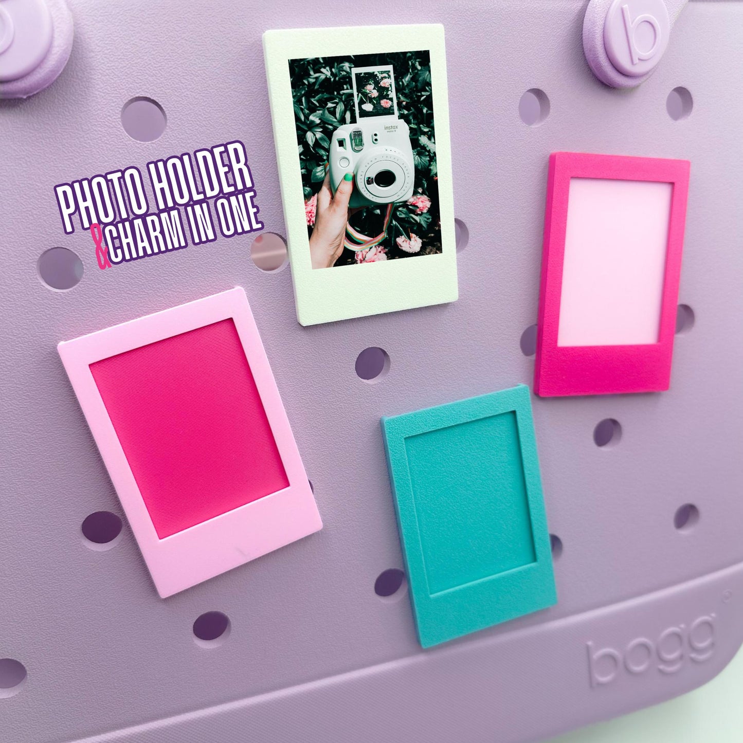 Instax Mini Photo Bogg Charm | 3D Printed Keepsake |Halloween Snaps