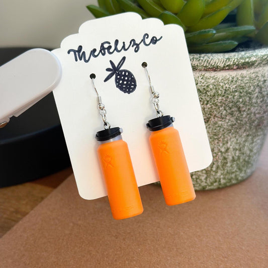 HydroFlask Inspired Earrings | 3D Printed | HydroFlask Vibe