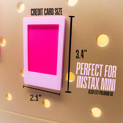 Instax Mini Photo Bogg Charm | 3D Printed Keepsake | Holiday Snaps