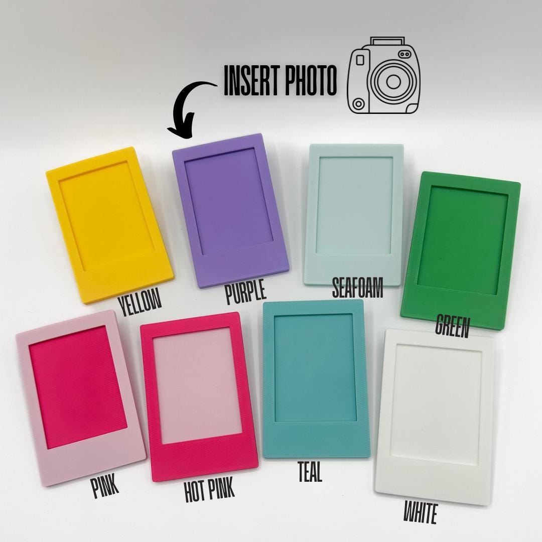 Instax Mini Photo Holder Bag Charm | Bogg Bag Charm | Instant Photo Frame | Keepsake Gift