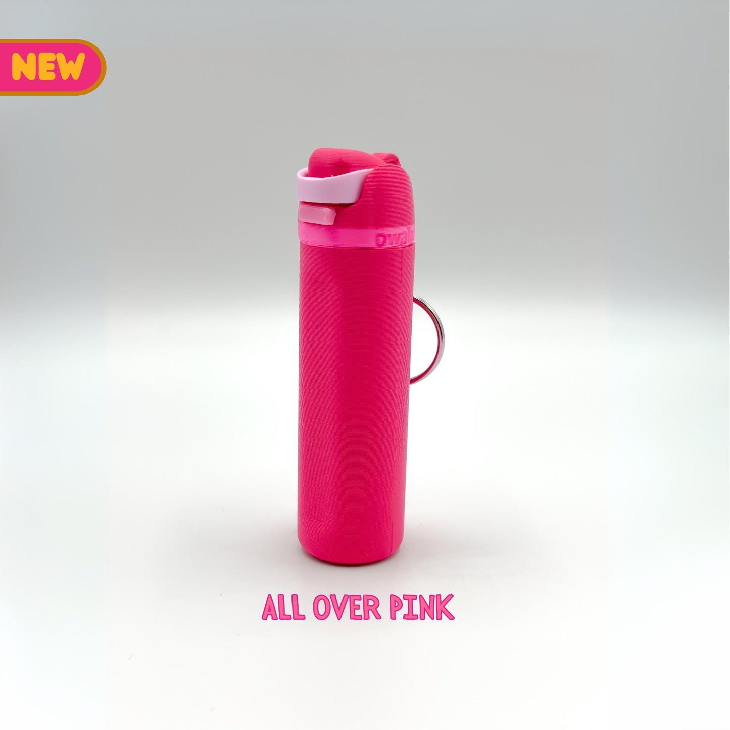 3D Printed Owala Lip Balm Holder Keychain: EOS Chapstick Clip