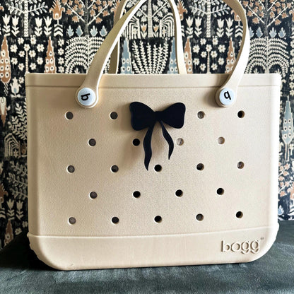 Coquette Bow Bogg Bag Attachment Decor | Halloween Accessory