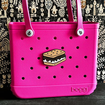 3D Printed Smore's Bogg Bag Charm: Hard Plastic Attachment