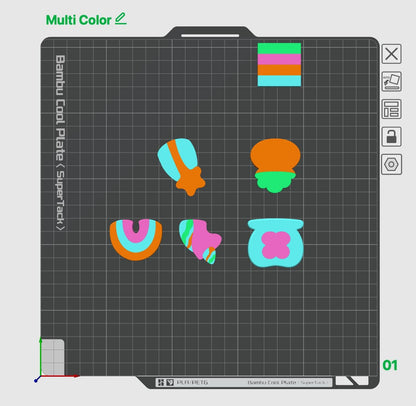 Charm Bogg Bag Accessories: STL Digital File | For 3d Printer Enthusiast