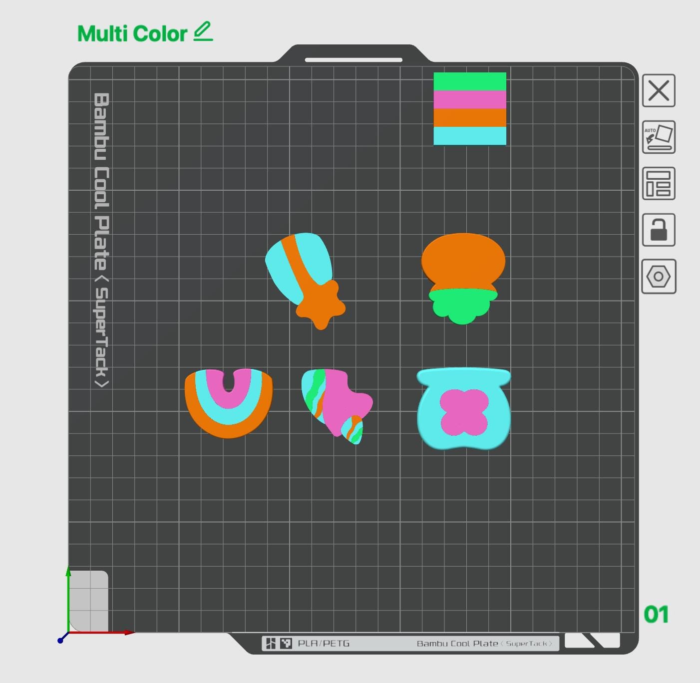 Bogg Bag Charm Accessory STL File, Digital Download, Mini Bag Charm, 3D Print File