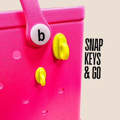 Bogg Bag Accessory Clip: Keychain & Charm Holder