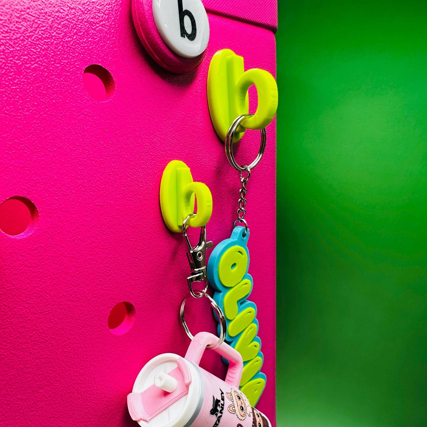 Bogg Bag Accessory Clip: Keychain & Charm Holder