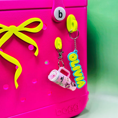 Bogg Bag Accessory Clip: Keychain & Charm Holder