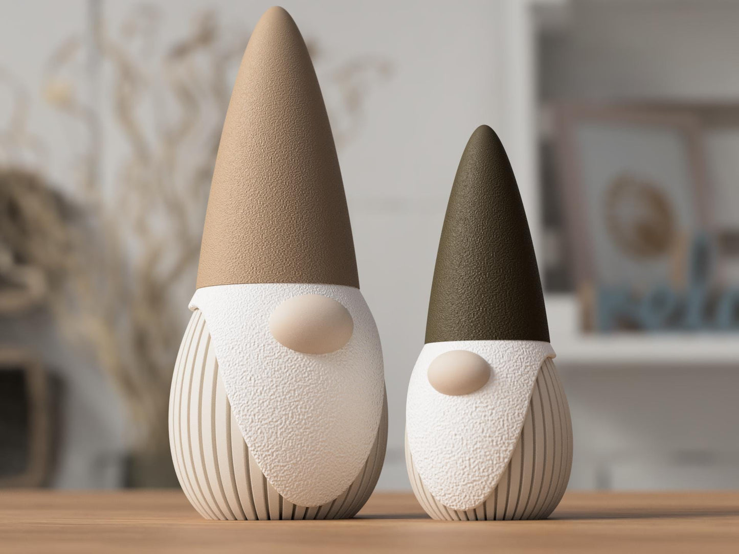 Modern Minimalist Gnome Decoration | Japandi Style Cozy Home Decor
