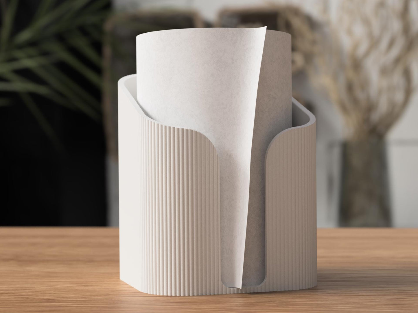 Japandi Paper Towel Holder | Modern Quick Print Version