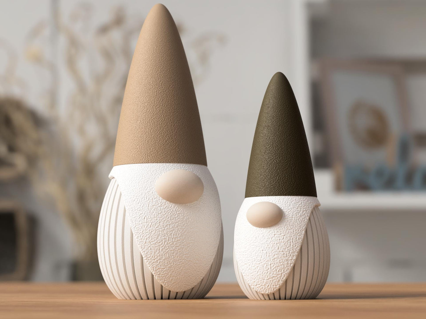 Modern Minimalist Gnome Decoration | Japandi Style Cozy Home Decor