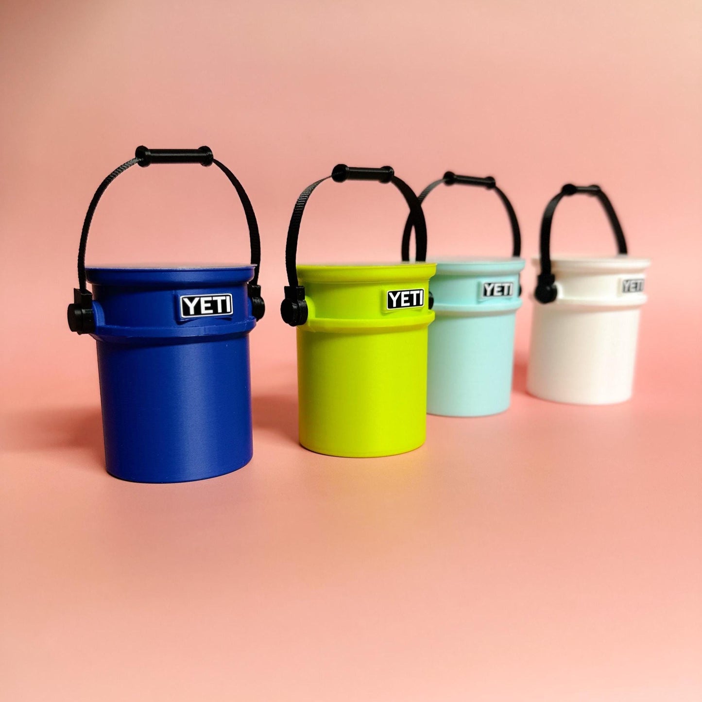 Mini Desk Bucket with Lid, Tumbler Style Desk Decor, Collectible Organizer, Tiny Gift