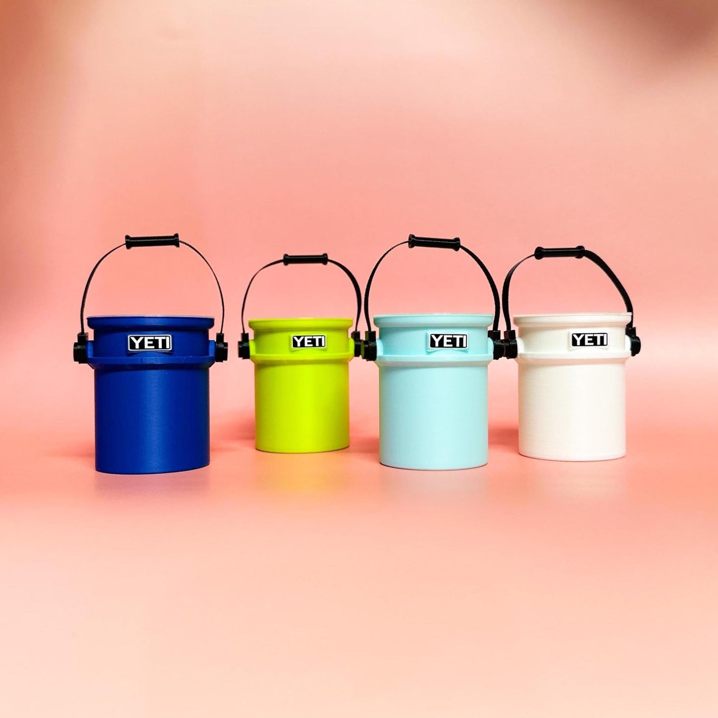 Mini Desk Bucket with Lid, Tumbler Style Desk Decor, Collectible Organizer, Tiny Gift