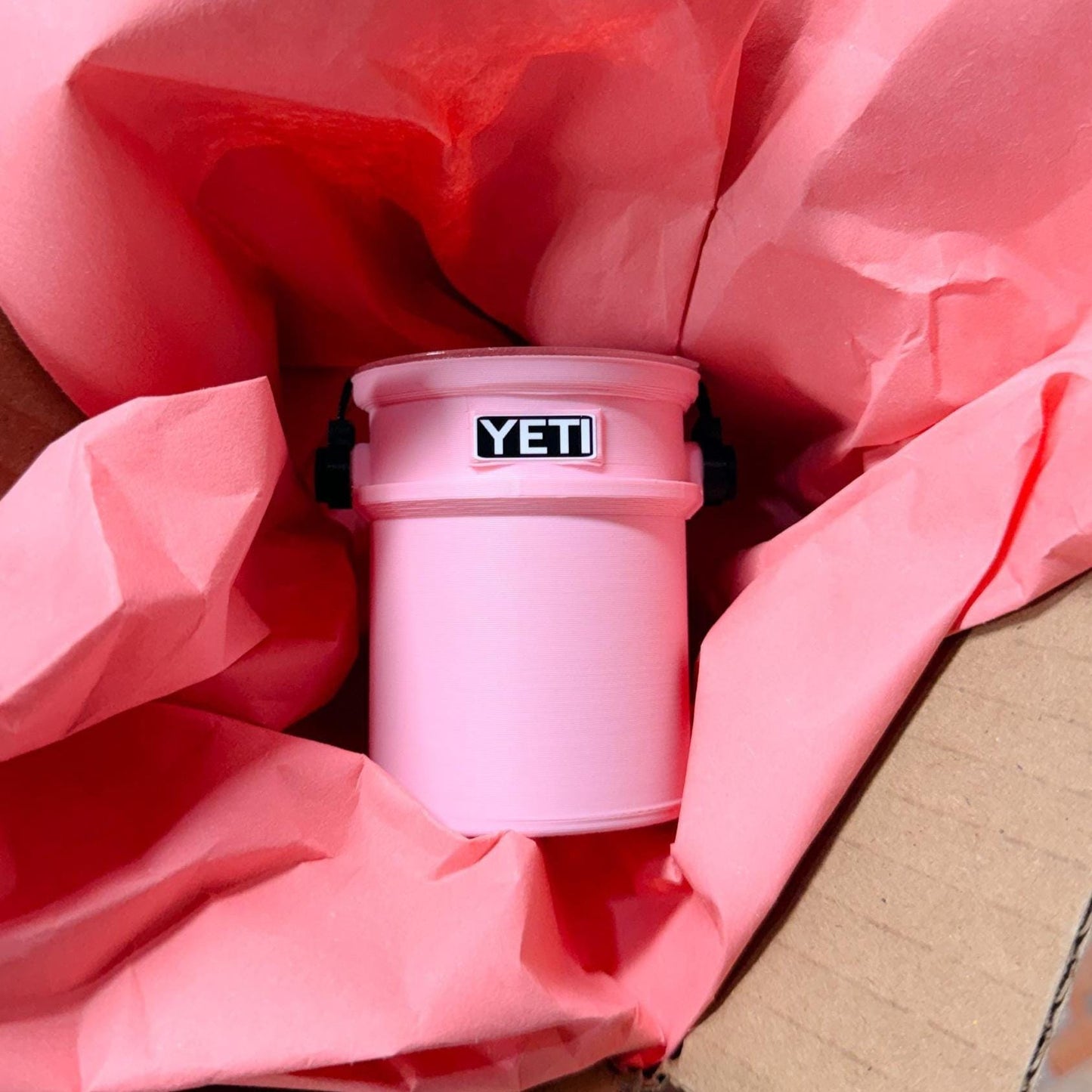 Mini Desk Bucket with Lid, Tumbler Style Desk Decor, Collectible Organizer, Tiny Gift