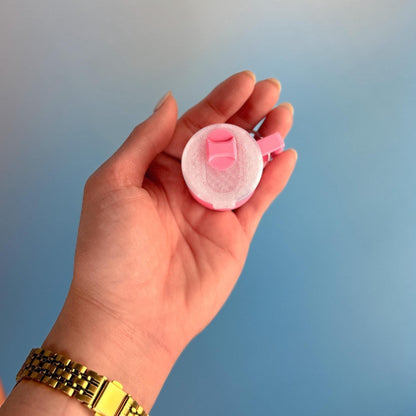 Mini Mug Keychain Pill Holder, Small Storage Container, Bag Charm Accessory, Travel Gift