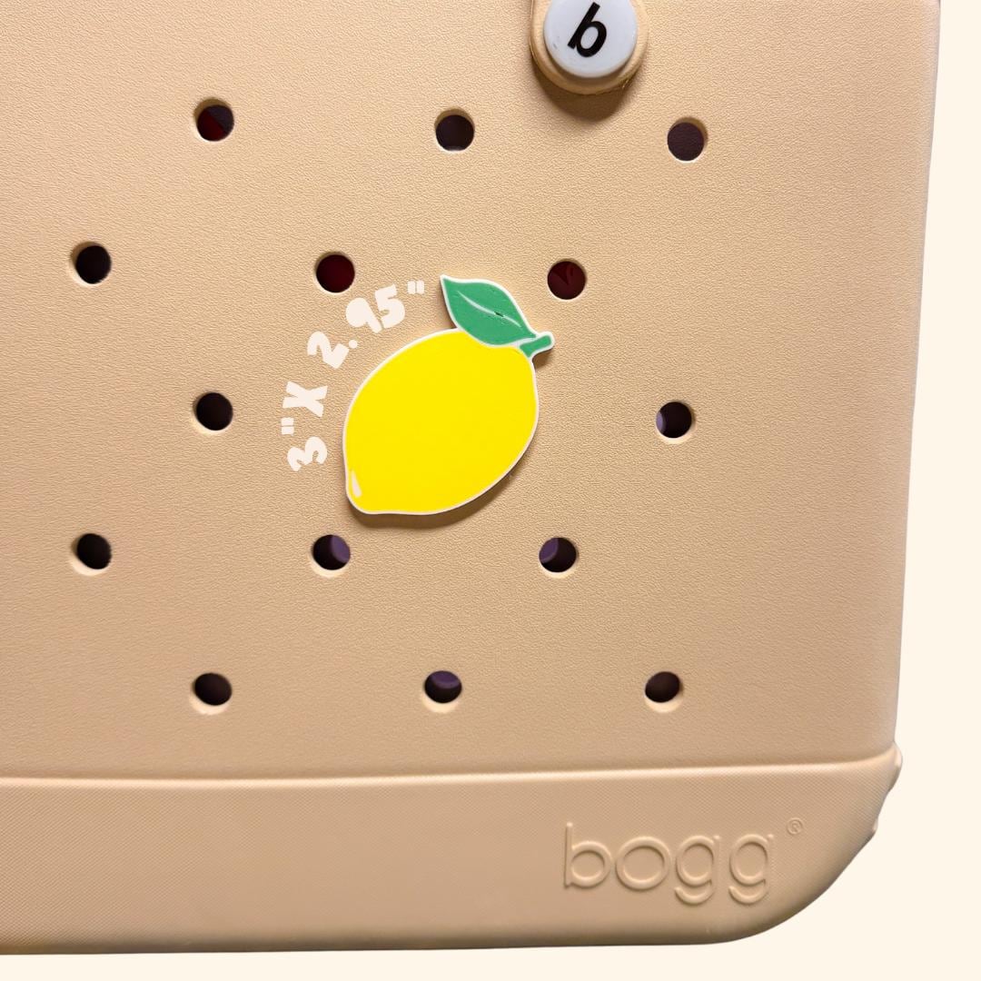 Lemon Bag Charm | Bogg Bag Charm | Summer Spring | Keepsake Gift